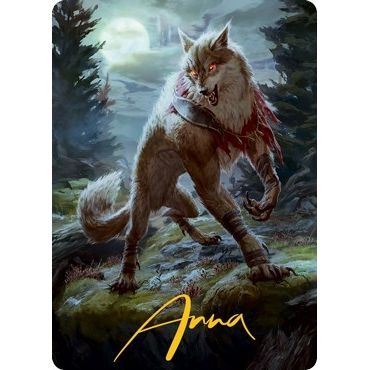 Image for Arlinn, the Moon's Fury Art Card (02/81) (Gold-Stamped Signature) (2) (ASMID) - Magic: The Gathering