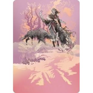 Image for Arlinn, the Pack's Hope Art Card (03/81) (3) (ASMID) - Magic: The Gathering