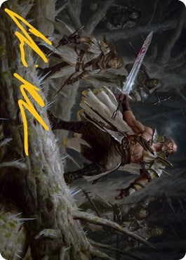 Image for Tovolar, Dire Overlord Art Card (05/81) (Gold-Stamped Signature) (5) - Magic: The Gathering