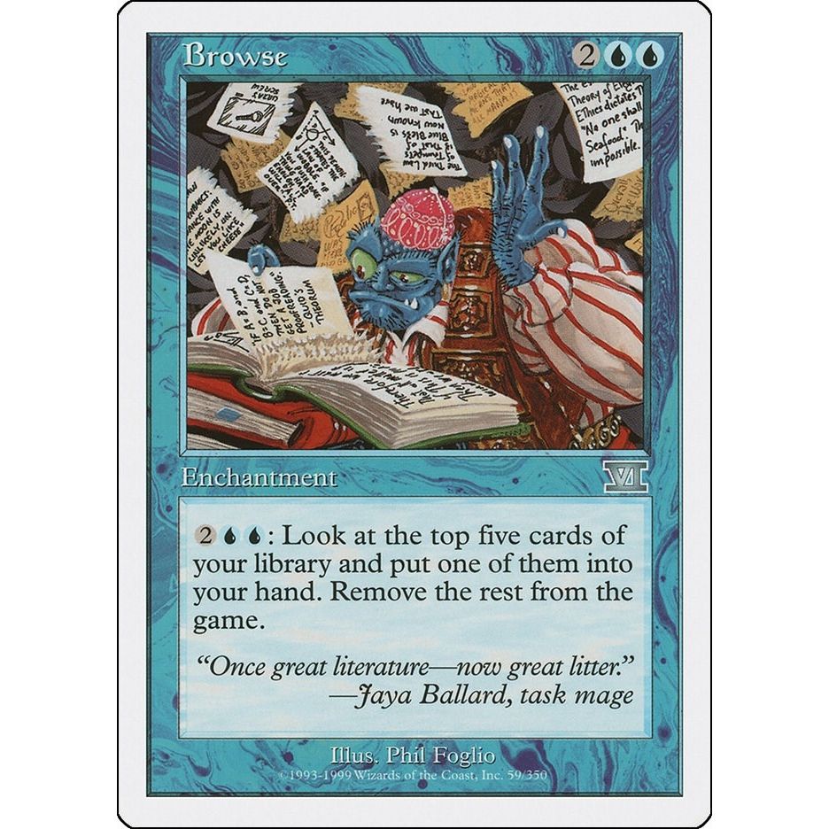 Image for Browse (59) (6ED) - Magic: The Gathering