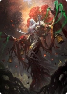 Image for Wrenn and Seven Art Card (9) - Magic: The Gathering