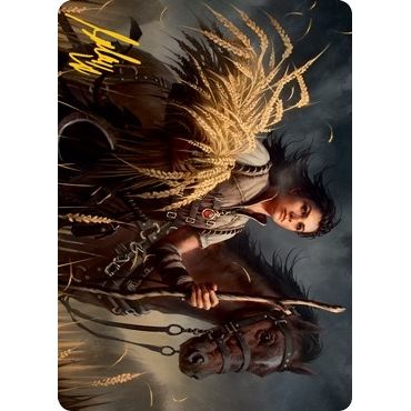Image for Ambitious Farmhand Art Card (Gold-Stamped Signature) (11) (ASMID) - Magic: The Gathering