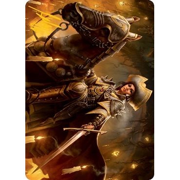 Image for Seasoned Cathar Art Card (Gold-Stamped Signature) (12) (ASMID) - Magic: The Gathering