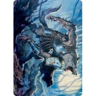 Image for Moonrage Brute Art Card (14) (ASMID) - Magic: The Gathering