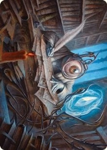 Image for Unblinking Observer Art Card (31) - Magic: The Gathering