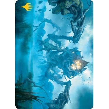Image for Creeping Inn Art Card (Gold-Stamped Signature) (34) (ASMID) - Magic: The Gathering