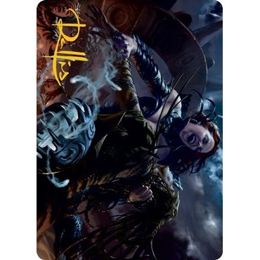 Image for Olivia's Midnight Ambush Art Card (Gold-Stamped Signature) (39) (ASMID) - Magic: The Gathering