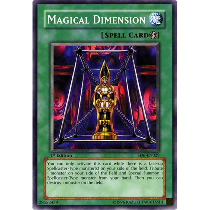 Image for Magical Dimension (SD6-EN029) (SD6) - YuGiOh