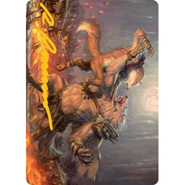 Image for Duel for Dominance Art Card (Gold-Stamped Signature) (51) (ASMID) - Magic: The Gathering