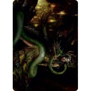 Image for Saryth, the Viper's Fang Art Card (53) (ASMID) - Magic: The Gathering