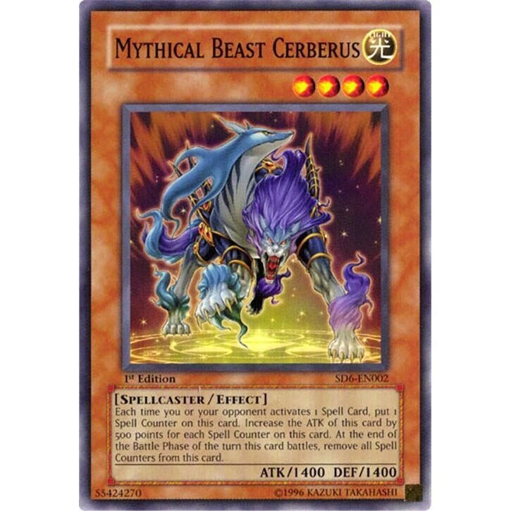 Image for Mythical Beast Cerberus (SD6-EN002) (SD6) - YuGiOh