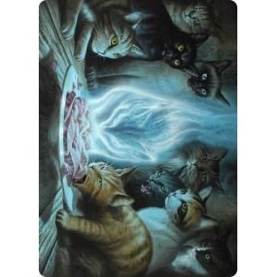 Image for Can't Stay Away Art Card (56) (ASMID) - Magic: The Gathering