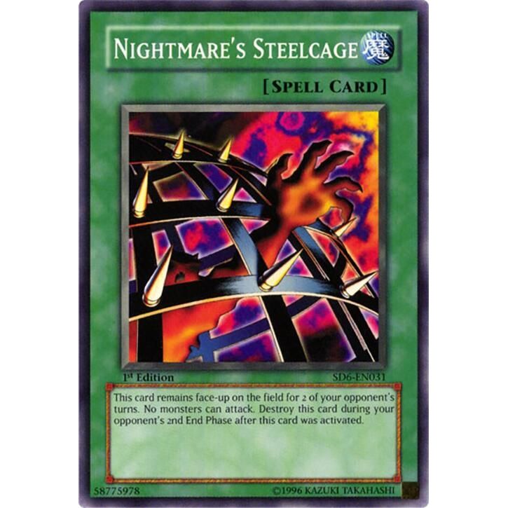 Image for Nightmare's Steelcage (SD6-EN031) (SD6) - YuGiOh