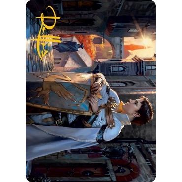 Image for Dennick, Pious Apprentice Art Card (Gold-Stamped Signature) (58) (ASMID) - Magic: The Gathering