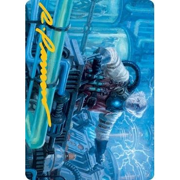 Image for Ludevic, Necrogenius Art Card (Gold-Stamped Signature) (65) (ASMID) - Magic: The Gathering