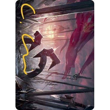 Image for Field of Ruin Art Card (Gold-Stamped Signature) (72) (ASMID) - Magic: The Gathering