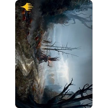 Image for Overgrown Farmland Art Card (Gold-Stamped Signature) (74) (ASMID) - Magic: The Gathering