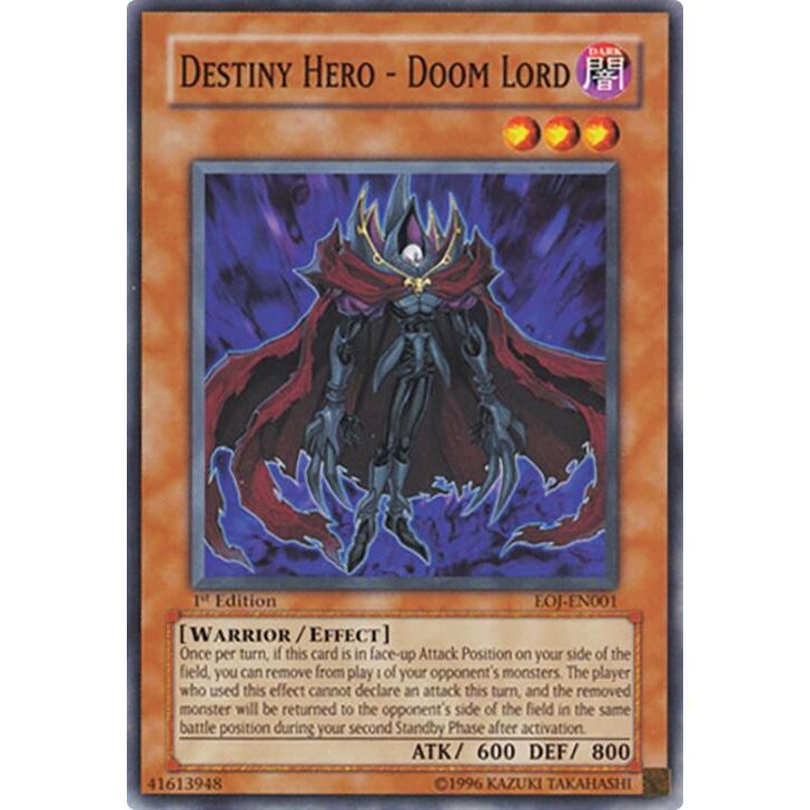 Image for Destiny Hero - Doom Lord (EOJ-EN001) (EOJ) - YuGiOh