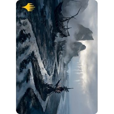 Image for Shipwreck Marsh Art Card (Gold-Stamped Signature) (75) (ASMID) - Magic: The Gathering