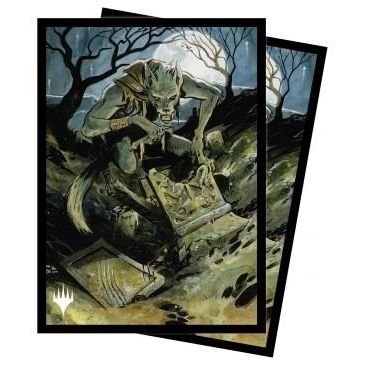 Image for Innistrad: Midnight Hunt Graveyard Glutton (V3) Standard Deck Protector sleeves for Magic (100-Pack) - Card Sleeves