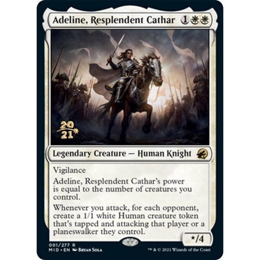 Image for Adeline, Resplendent Cathar (1) (PRE) - Magic: The Gathering