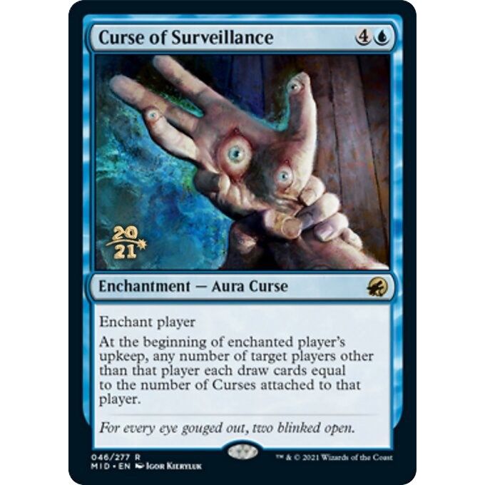 Image for Curse of Surveillance (46) (PRE) - Magic: The Gathering