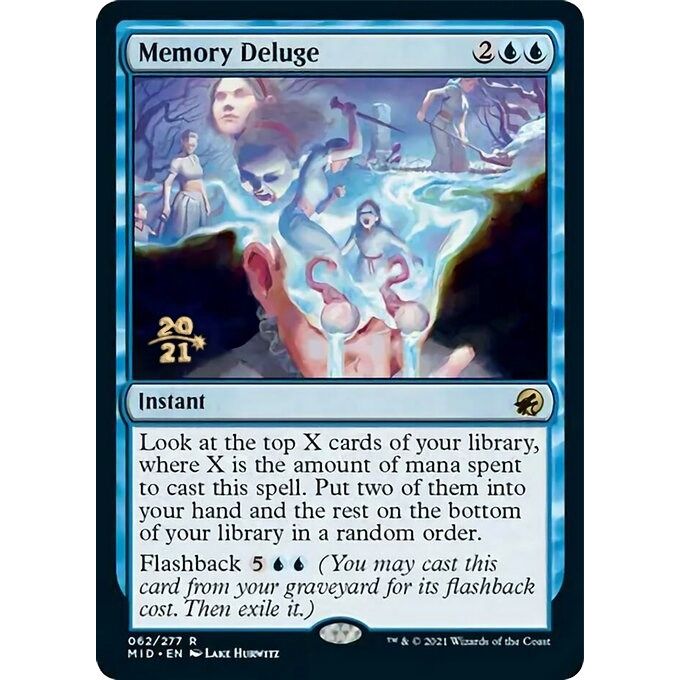 Image for Memory Deluge (62) (PRE) - Magic: The Gathering