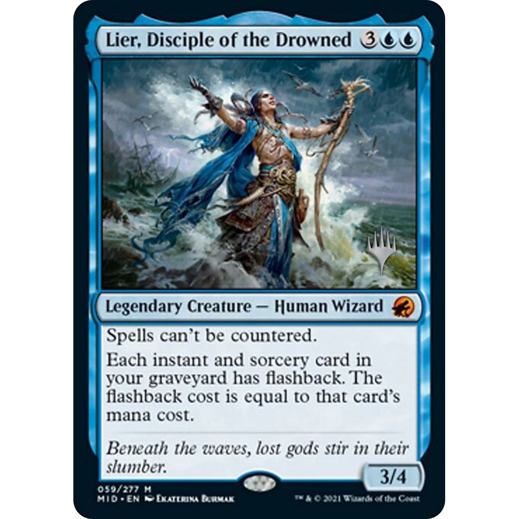 Image for Lier, Disciple of the Drowned (59) (PPMID) - Magic: The Gathering