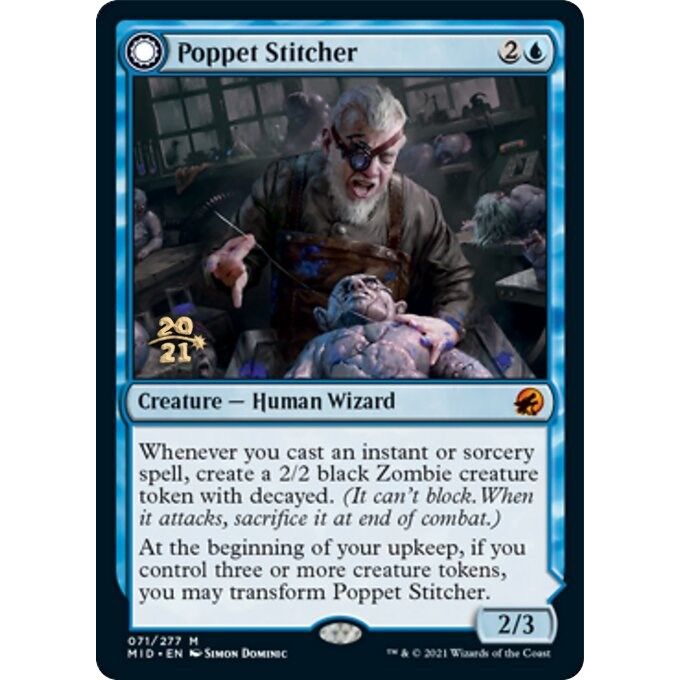Image for Poppet Stitcher (71) (PRE) - Magic: The Gathering
