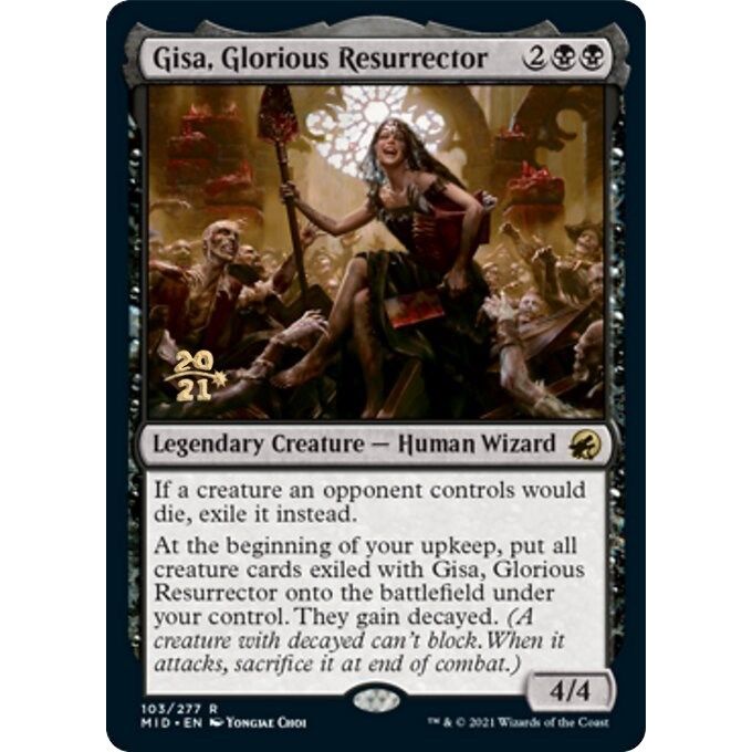 Image for Gisa, Glorious Resurrector (103) (PRE) - Magic: The Gathering