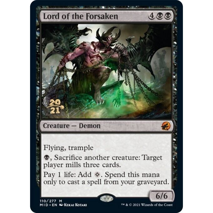 Image for Lord of the Forsaken (110) (PRE) - Magic: The Gathering