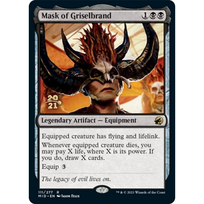 Image for Mask of Griselbrand (111) (PRE) - Magic: The Gathering