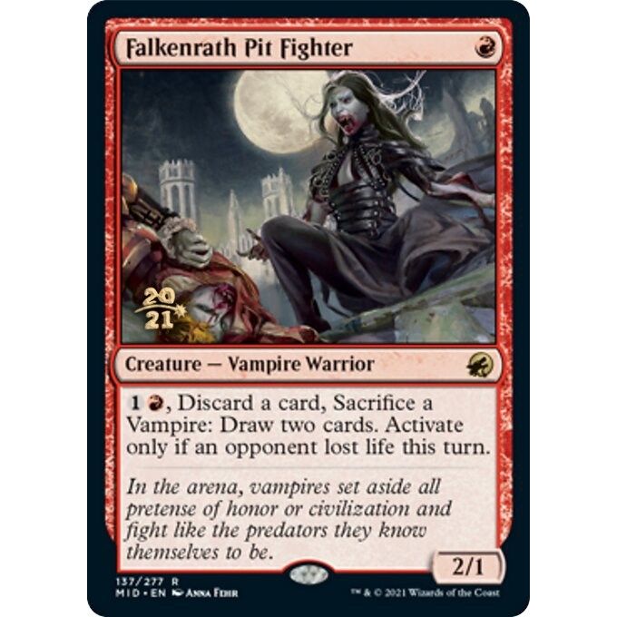 Image for Falkenrath Pit Fighter (137) (PRE) - Magic: The Gathering