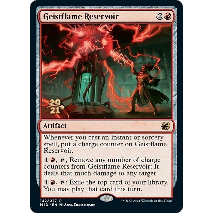 Image for Geistflame Reservoir (142) (PRE) - Magic: The Gathering