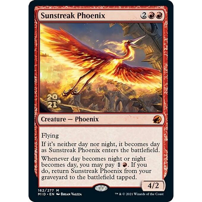 Image for Sunstreak Phoenix (162) (PRE) - Magic: The Gathering