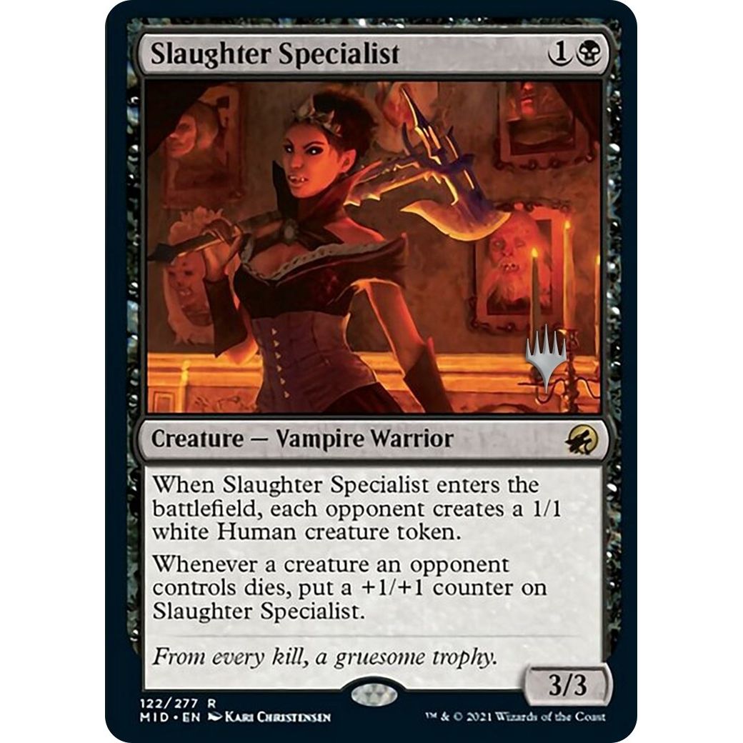 Image for Slaughter Specialist (122) (PPMID) - Magic: The Gathering