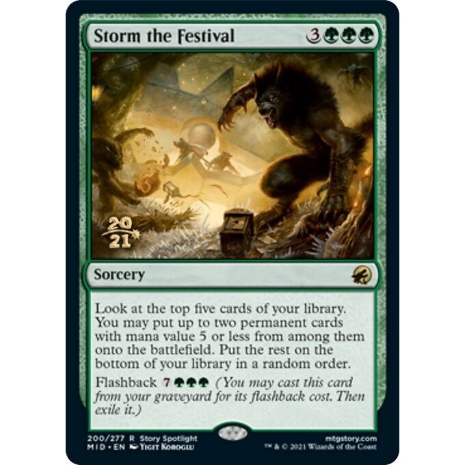 Image for Storm the Festival (200) (PRE) - Magic: The Gathering