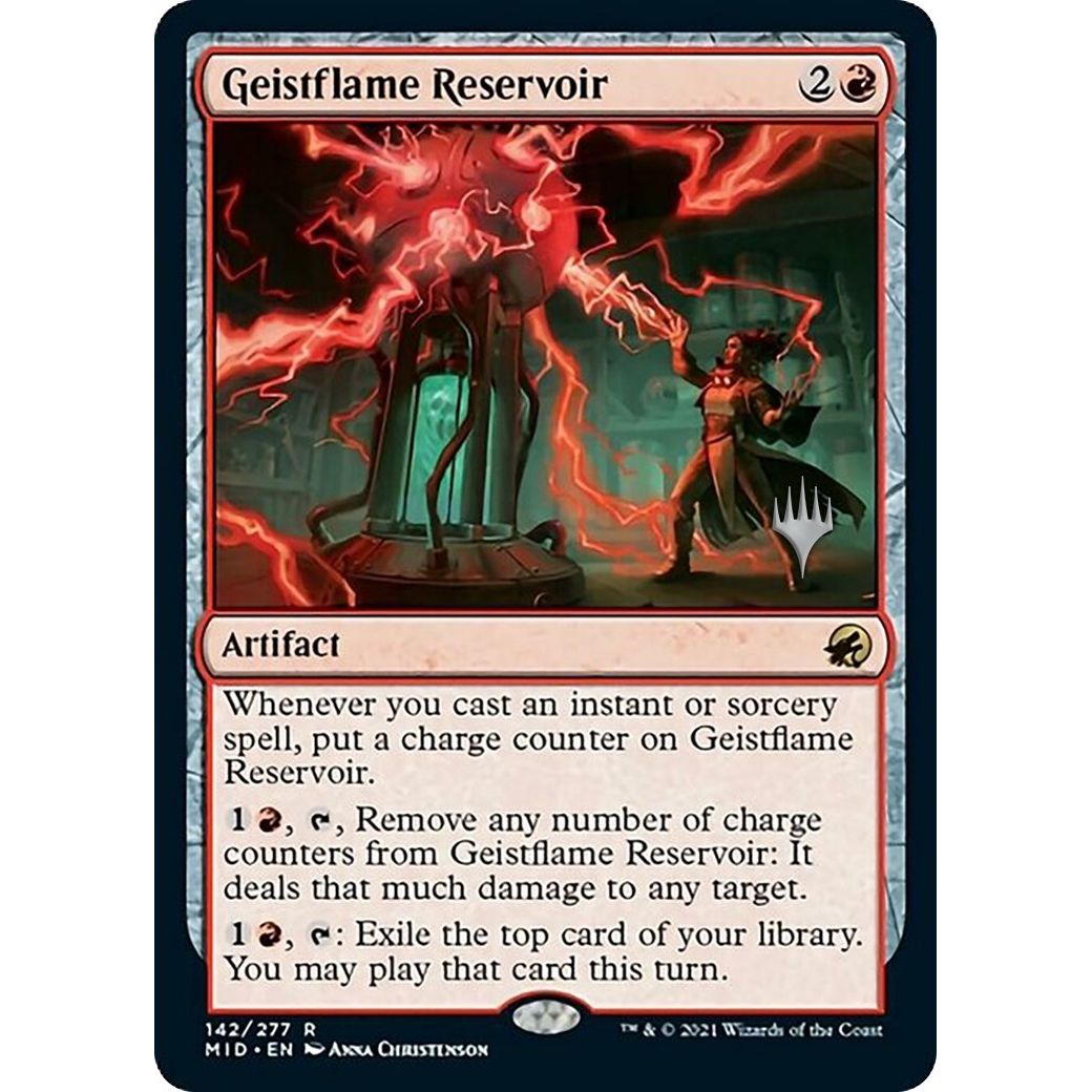 Image for Geistflame Reservoir (142) (PPMID) - Magic: The Gathering