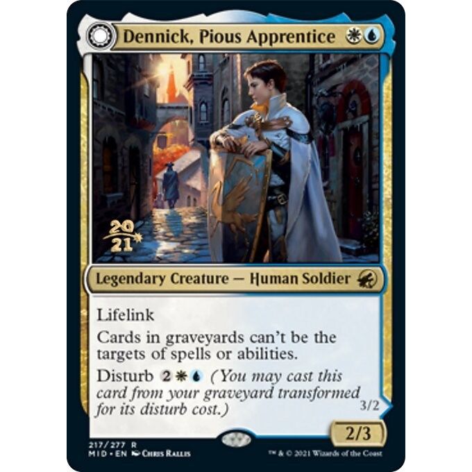 Image for Dennick, Pious Apprentice (217) (PRE) - Magic: The Gathering
