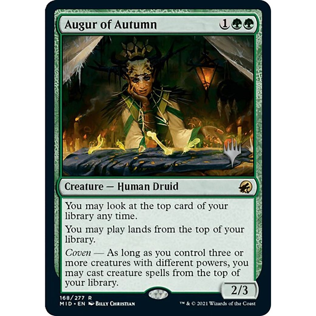 Image for Augur of Autumn (168) (PPMID) - Magic: The Gathering
