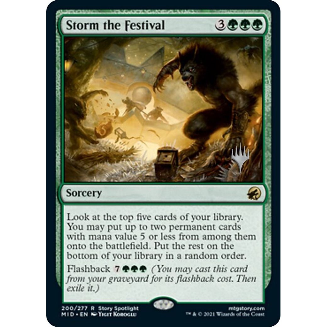 Image for Storm the Festival (200) (PPMID) - Magic: The Gathering