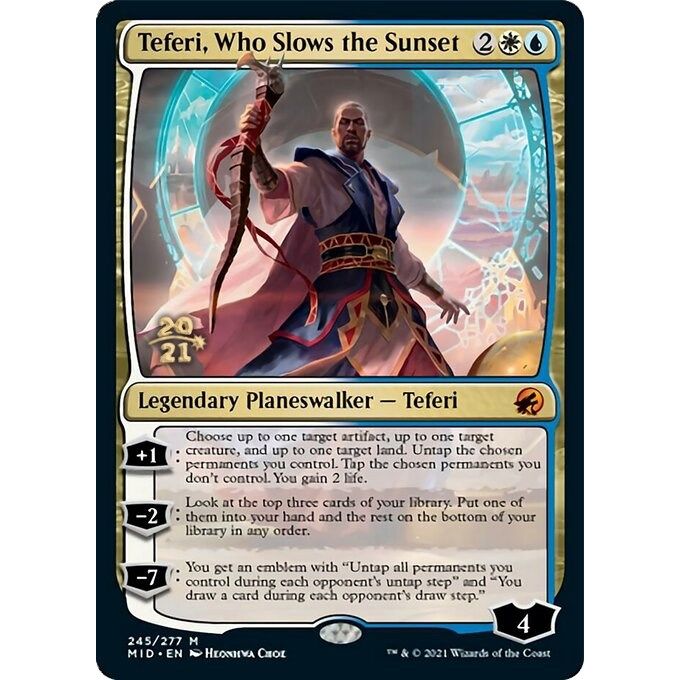 Image for Teferi, Who Slows the Sunset (245) (PRE) - Magic: The Gathering