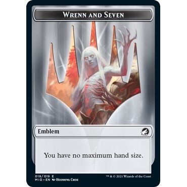 Image for Emblem - Wrenn and Seven (18) (MID) - Magic: The Gathering