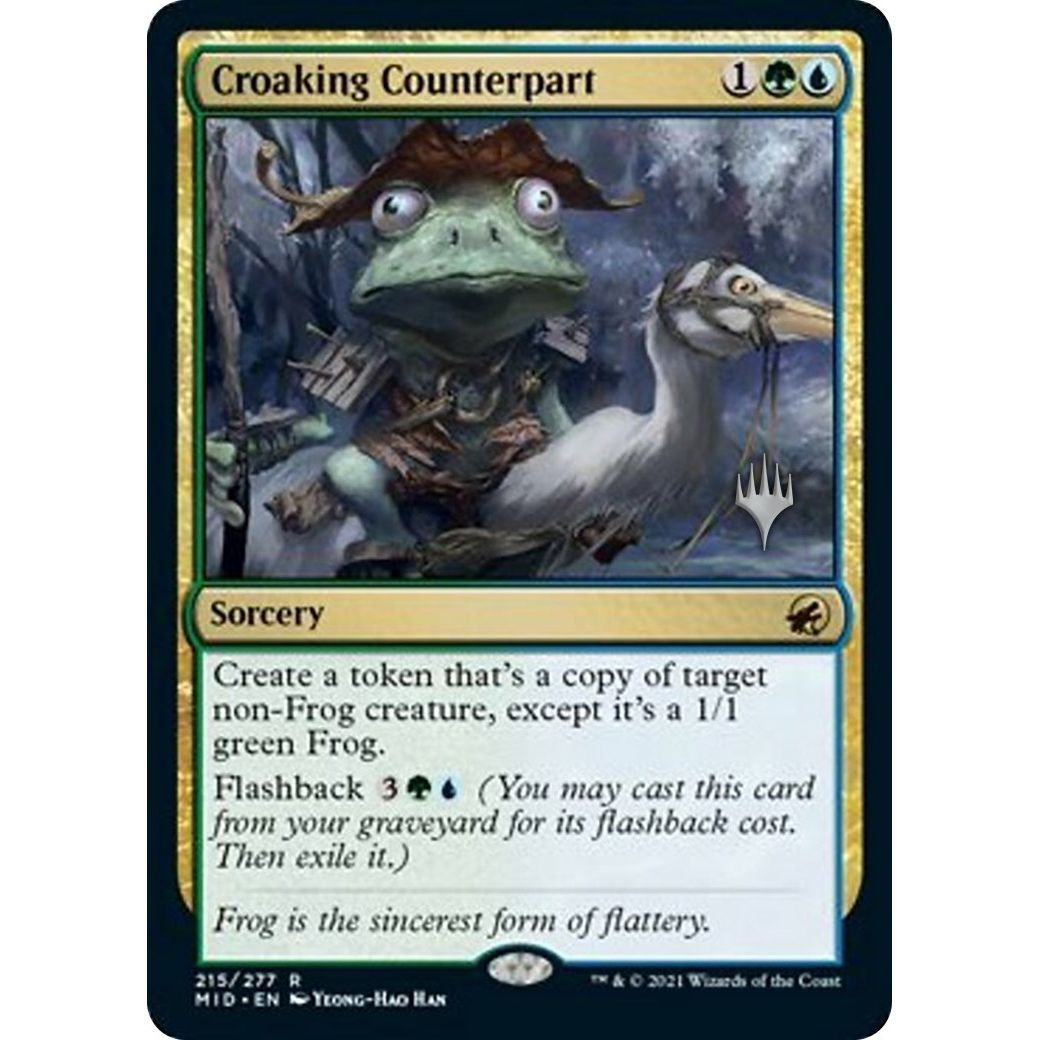 Image for Croaking Counterpart (215) (PPMID) - Magic: The Gathering