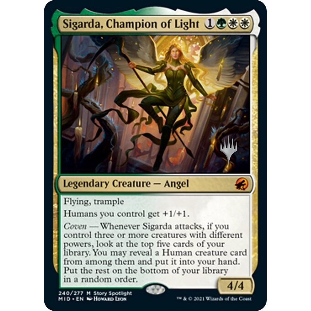 Image for Sigarda, Champion of Light (240) (PPMID) - Magic: The Gathering