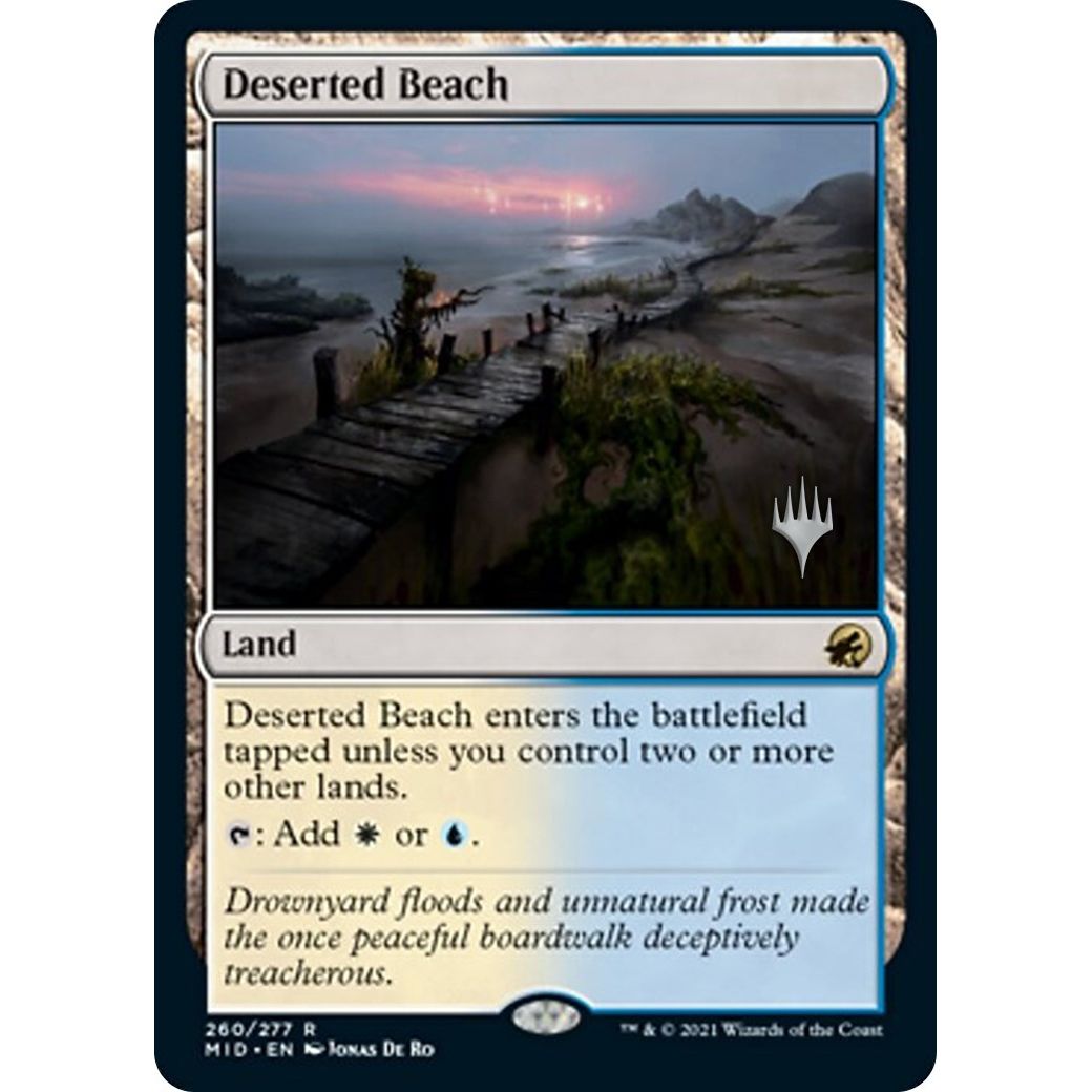 Image for Deserted Beach (260) (PPMID) - Magic: The Gathering