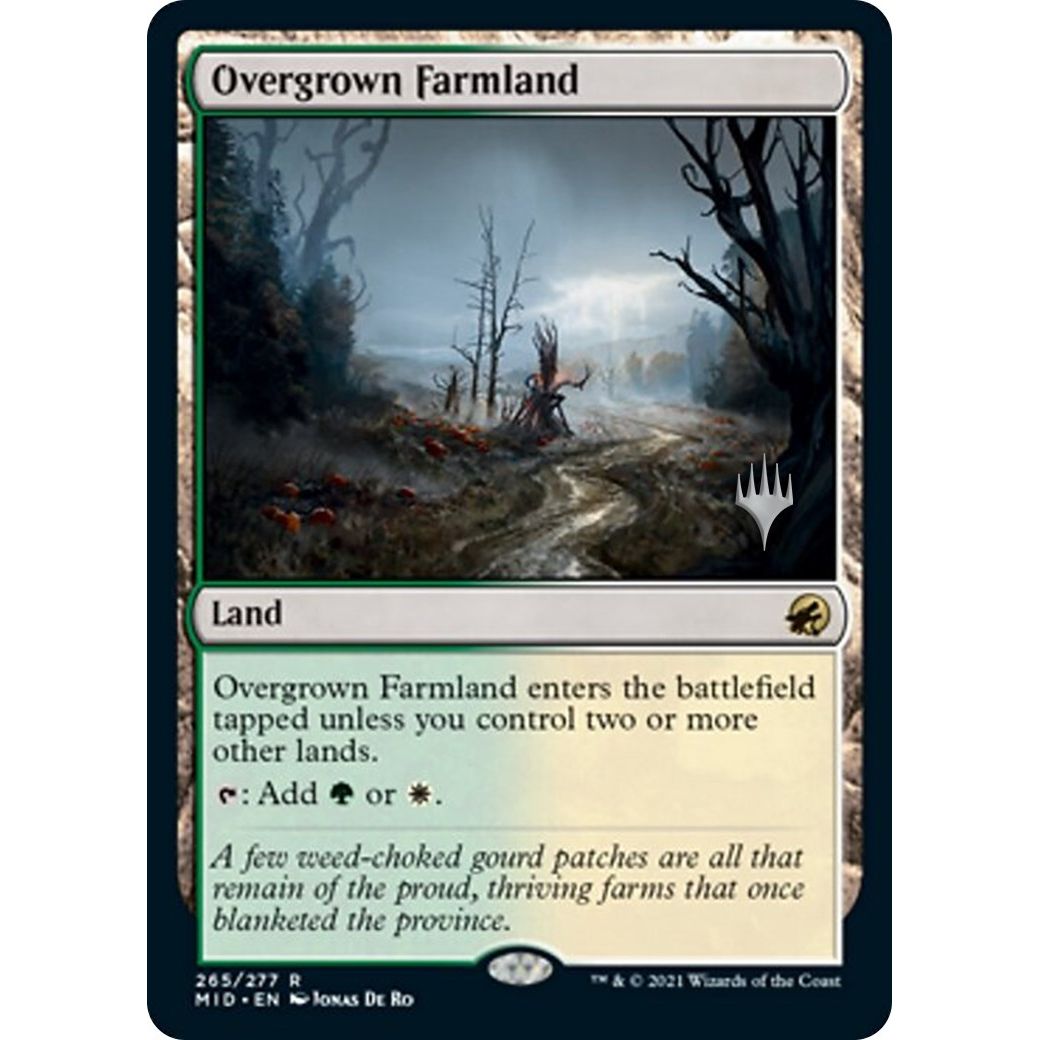 Image for Overgrown Farmland (265) (PPMID) - Magic: The Gathering