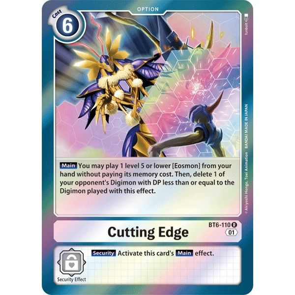 Image for Cutting Edge (BT6-110 R) (BT06) - Digimon Card Game