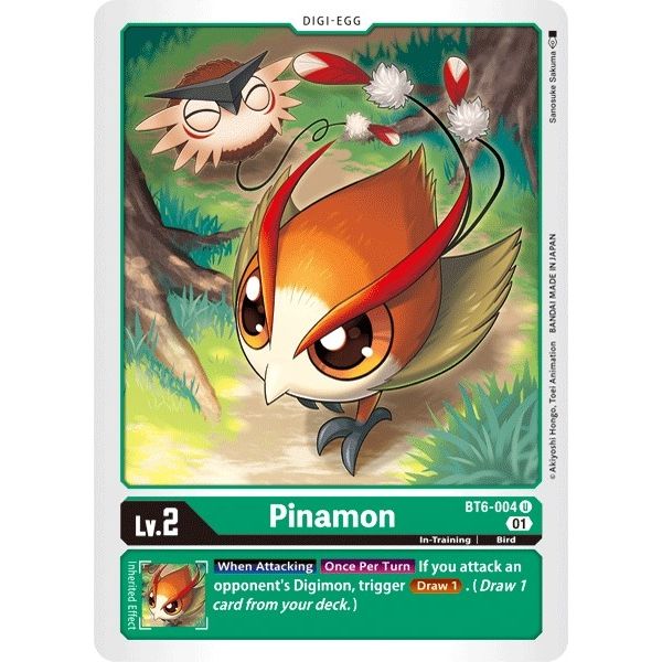 Image for Pinamon (BT6-004 U) (BT06) - Digimon Card Game