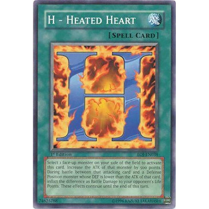 Image for H - Heated Heart (EOJ-EN038) (EOJ) - YuGiOh